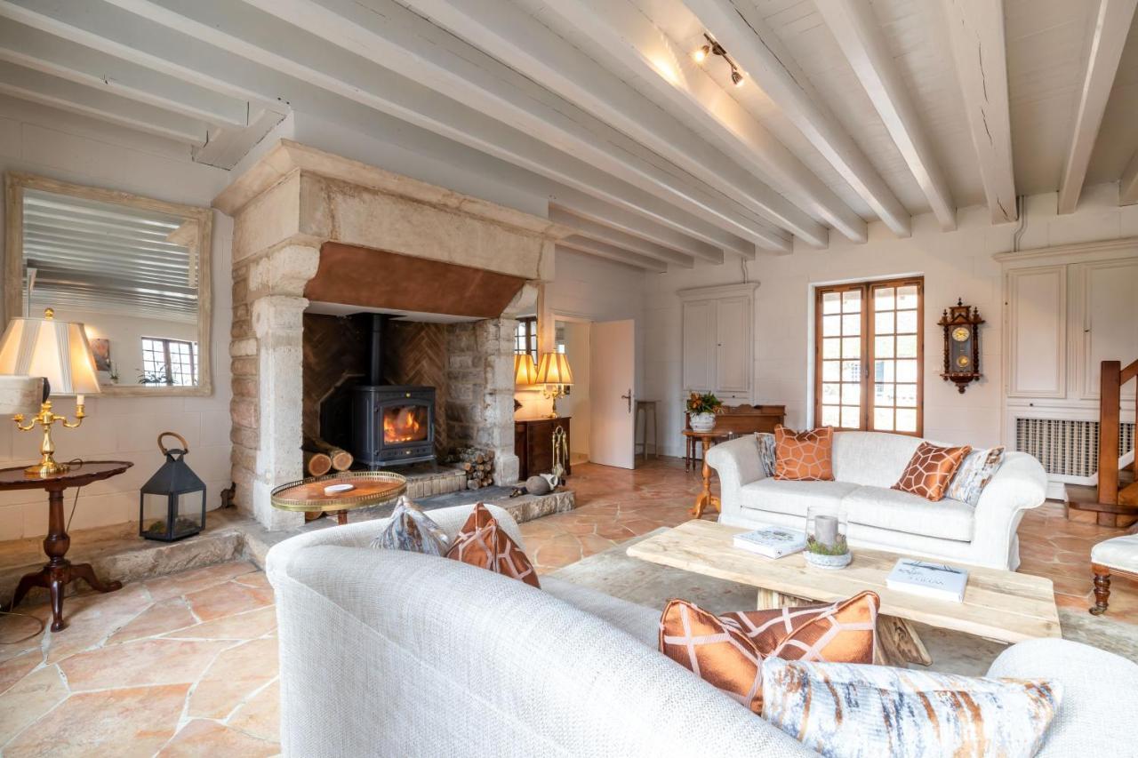 Bed and Breakfast Domaine De L'Oiseau Gergy Экстерьер фото