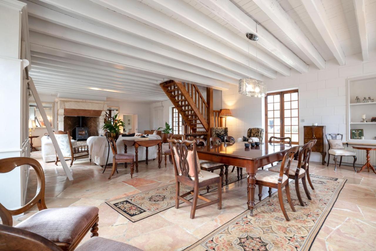 Bed and Breakfast Domaine De L'Oiseau Gergy Экстерьер фото