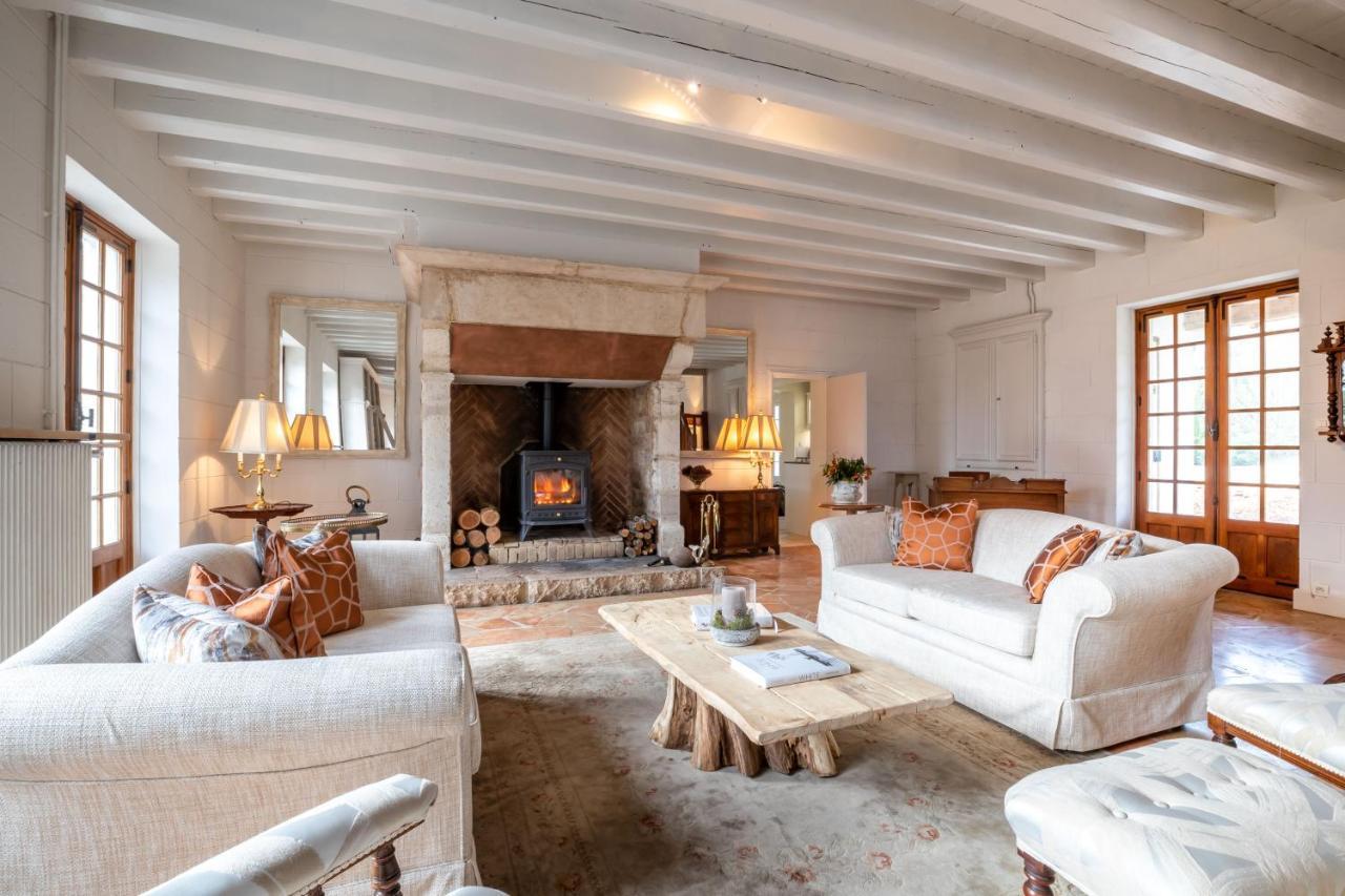Bed and Breakfast Domaine De L'Oiseau Gergy Экстерьер фото